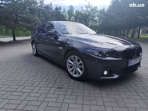 BMW 5 серия 2015 серый - фото 6