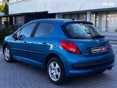 Peugeot 207 2007 синий - фото 6