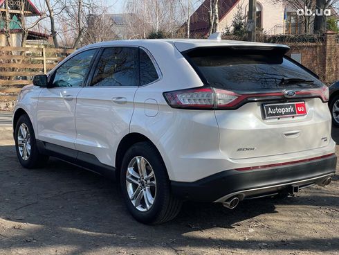 Ford Edge 2018 белый - фото 10