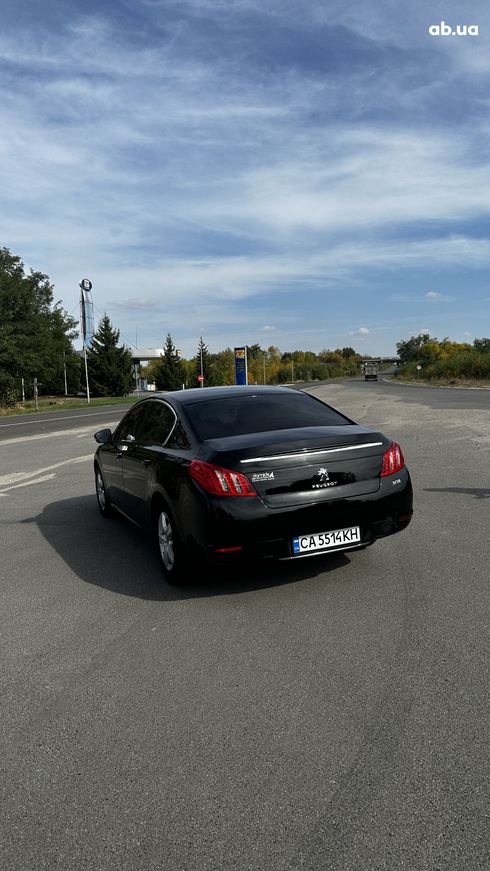 Peugeot 508 2011 черный - фото 4