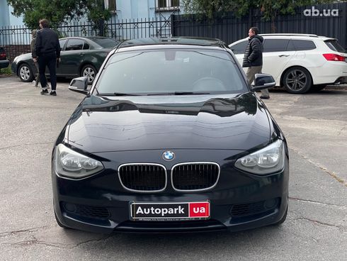 BMW 1 серия 2012 черный - фото 4
