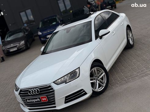 Audi A4 2016 белый - фото 3