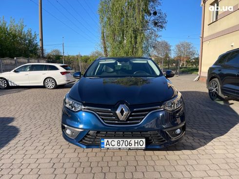Renault Megane 2017 синий - фото 2