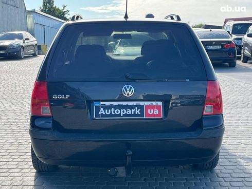 Volkswagen Golf 2001 черный - фото 11