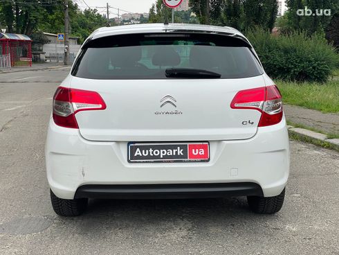 Citroёn C4 2013 белый - фото 8