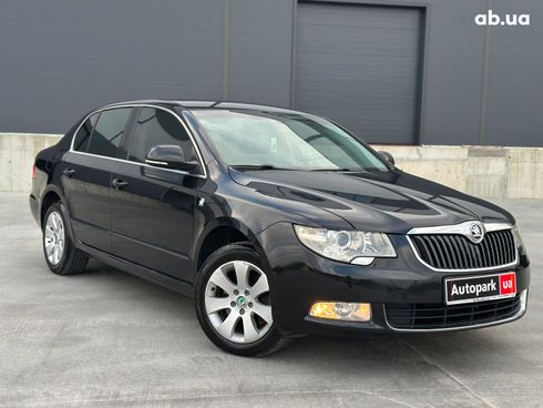 Skoda Superb 2012 черный - фото 9