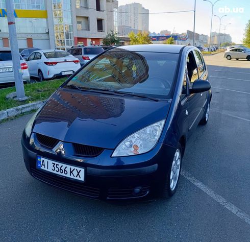 Mitsubishi Colt 2005 синий - фото 2