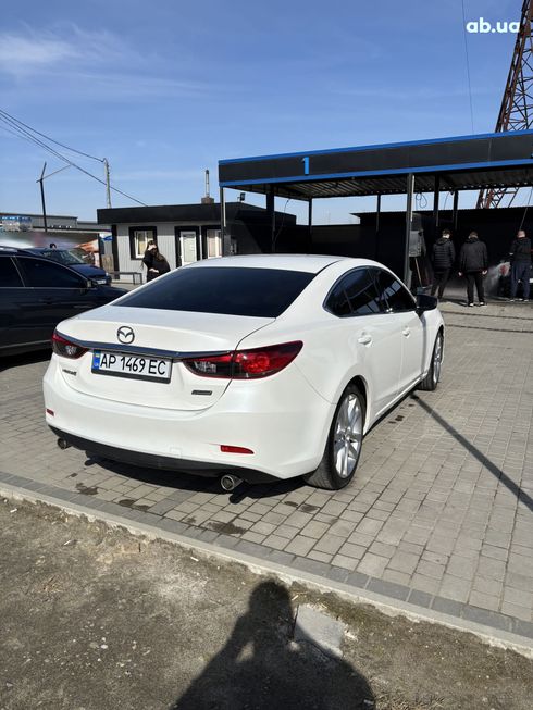 Mazda 6 2014 белый - фото 4