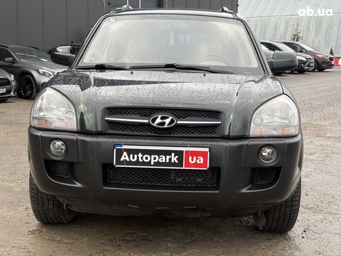 Hyundai Tucson 2008 зеленый - фото 2
