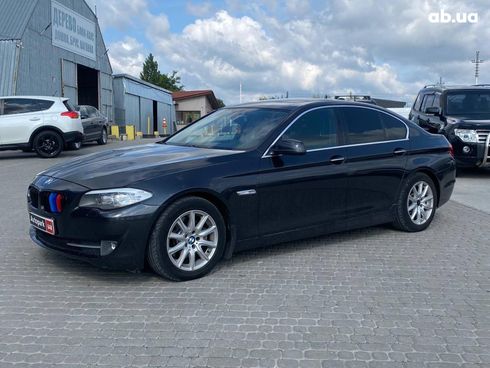 BMW 5 серия 2013 черный - фото 4