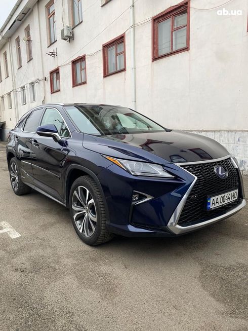 Lexus RX 2020 синий - фото 3