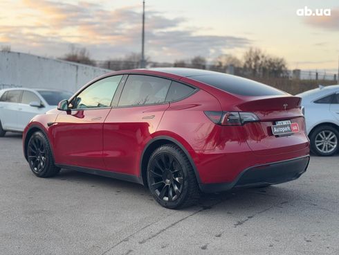 Tesla Model Y 2021 красный - фото 12