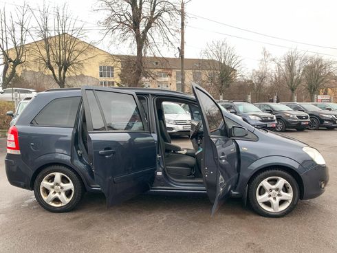 Opel Zafira 2008 синий - фото 9