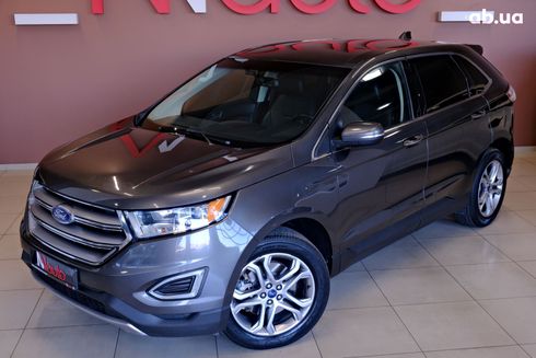 Ford Edge 2016 серый - фото 2