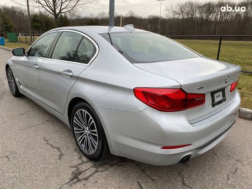 BMW 5 серия 2019 серебристый - фото 8