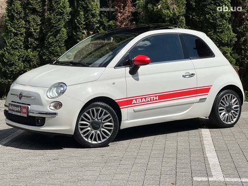 Fiat 500 2015 белый - фото 8