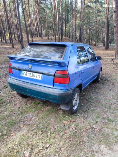 Skoda Felicia 1997 синий - фото 7