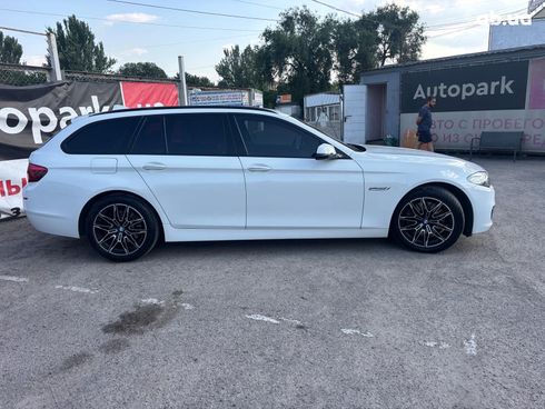 BMW 5 серия 2016 белый - фото 6