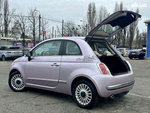 Fiat 500 2013 фиолетовый - фото 10