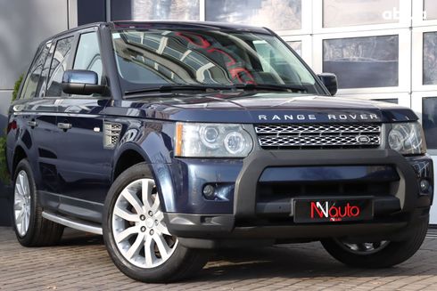 Land Rover Range Rover Sport 2012 синий - фото 2