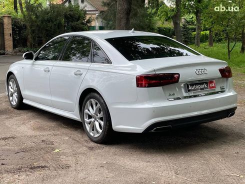Audi A6 2017 белый - фото 8