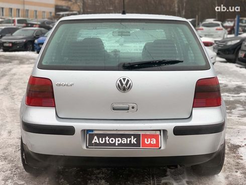 Volkswagen Golf 2001 серый - фото 6