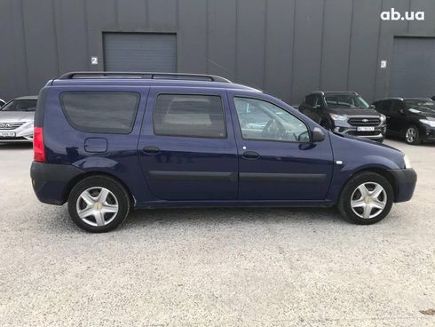 Dacia Logan 2008 синий - фото 6
