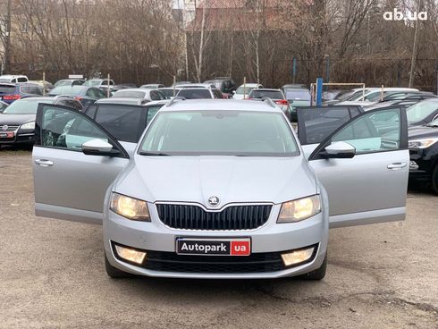 Skoda Octavia 2014 серый - фото 10