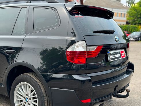 BMW X3 2009 черный - фото 13