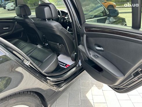 BMW 5 серия 2007 черный - фото 14