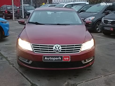 Volkswagen cc 2014 красный - фото 2