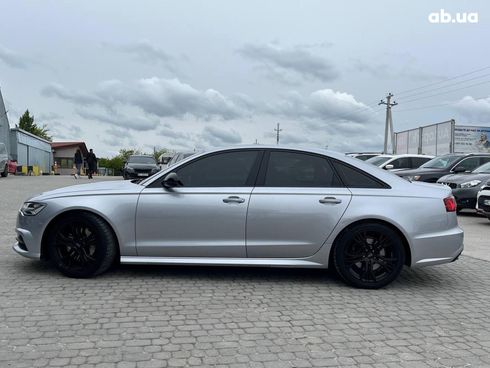 Audi A6 2015 серый - фото 7
