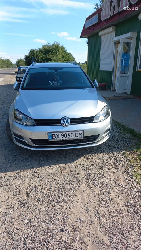 Volkswagen Golf 2014 серебристый - фото 5