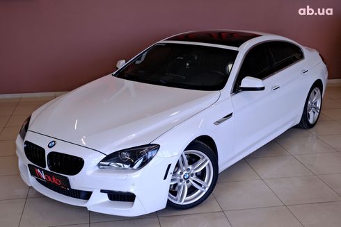 BMW 6 Series Gran Coupe 2012 белый - фото 2