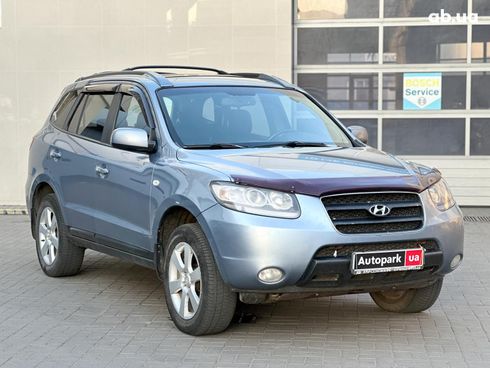 Hyundai Santa Fe 2007 синий - фото 4