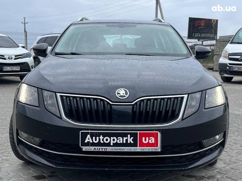 Skoda octavia a7 2018 черный - фото 3