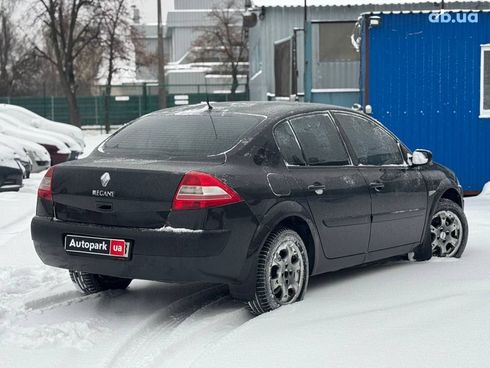 Renault Megane 2007 черный - фото 3