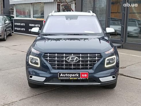 Hyundai Venue 2019 синий - фото 2