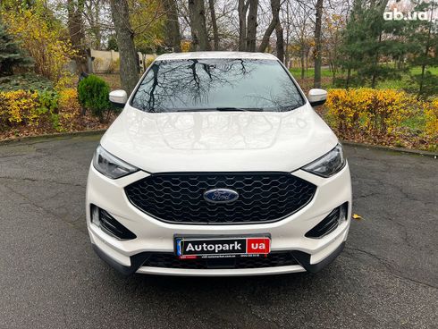 Ford Edge 2019 белый - фото 2