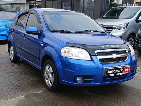 Chevrolet Aveo 2007 синий - фото 6