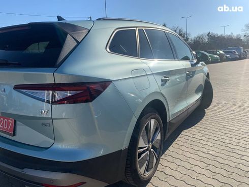 Skoda Enyaq 2021 голубой - фото 7