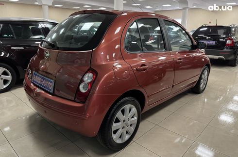 Nissan Micra 2007 оранжевый - фото 7