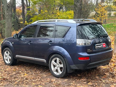 Mitsubishi Outlander 2008 синий - фото 8