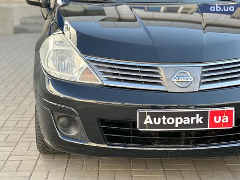 Nissan Versa 2009 черный - фото 4