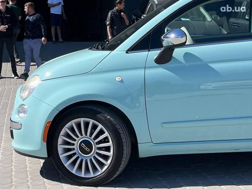 Fiat 500 2017 синий - фото 5