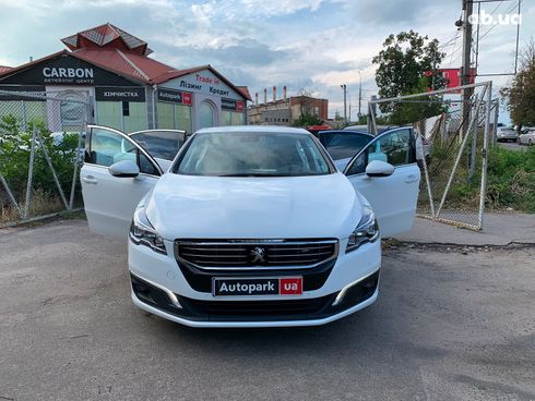 Peugeot 508 2017 белый - фото 17
