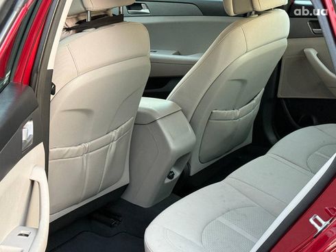 Hyundai Sonata 2014 красный - фото 14