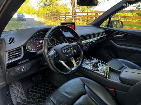 Audi Q7 2016 серый - фото 14