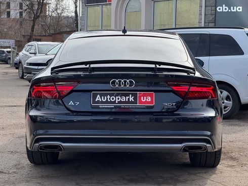 Audi A7 2015 синий - фото 11