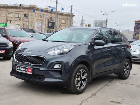 Kia Sportage 2021 серый - фото 14